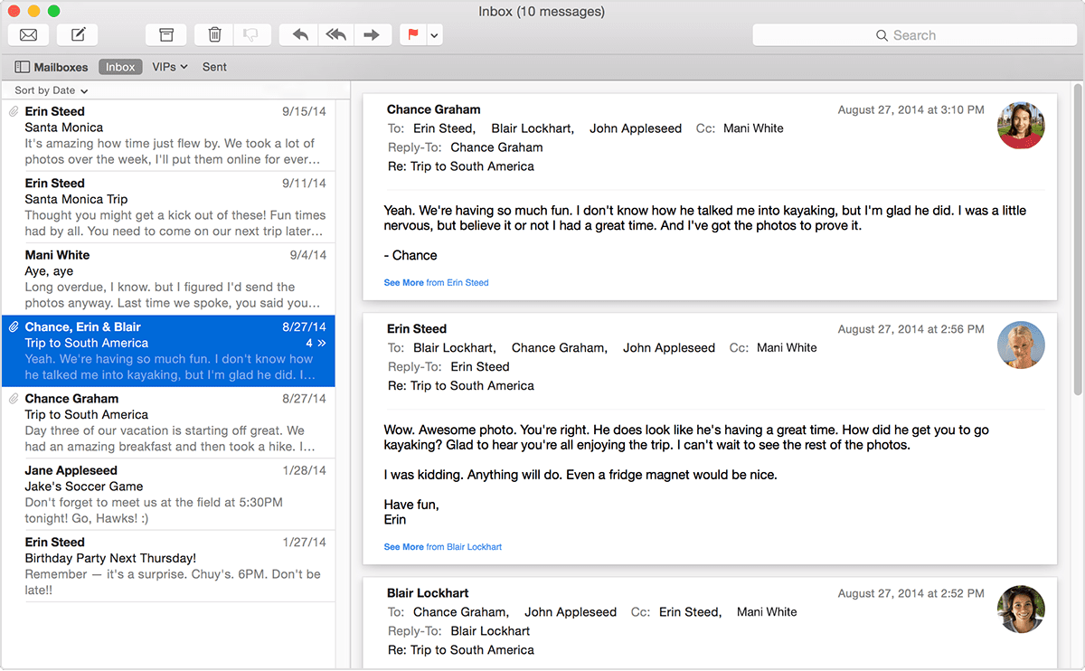 mail client for mac sierra